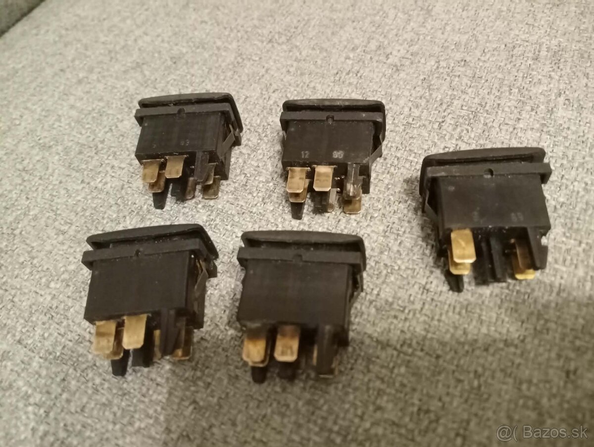 Prepínače na elektrické okná Golf 2 mk2 - 3