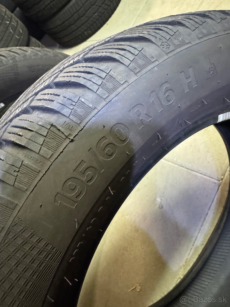 Continental 195/60 R16 zimné - 3