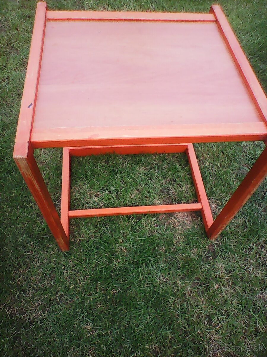 STOLÍK STOLIČKA SPACÁK - 3