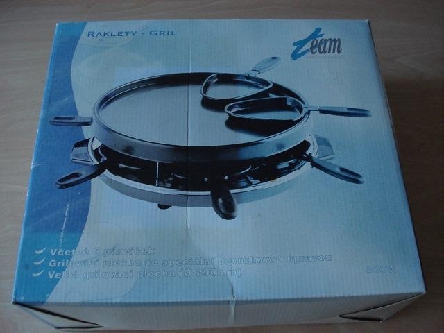 Rakletovací gril (raclette gril) - 3