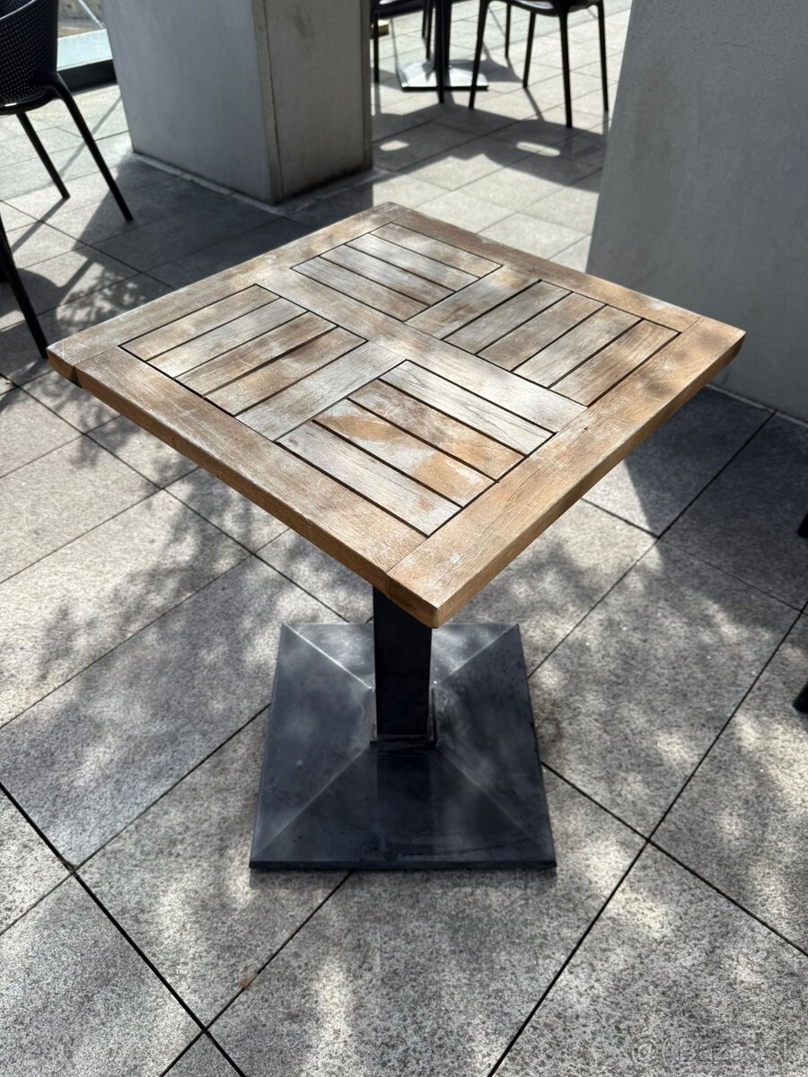 Terasove sedenie - reštauračné - 3