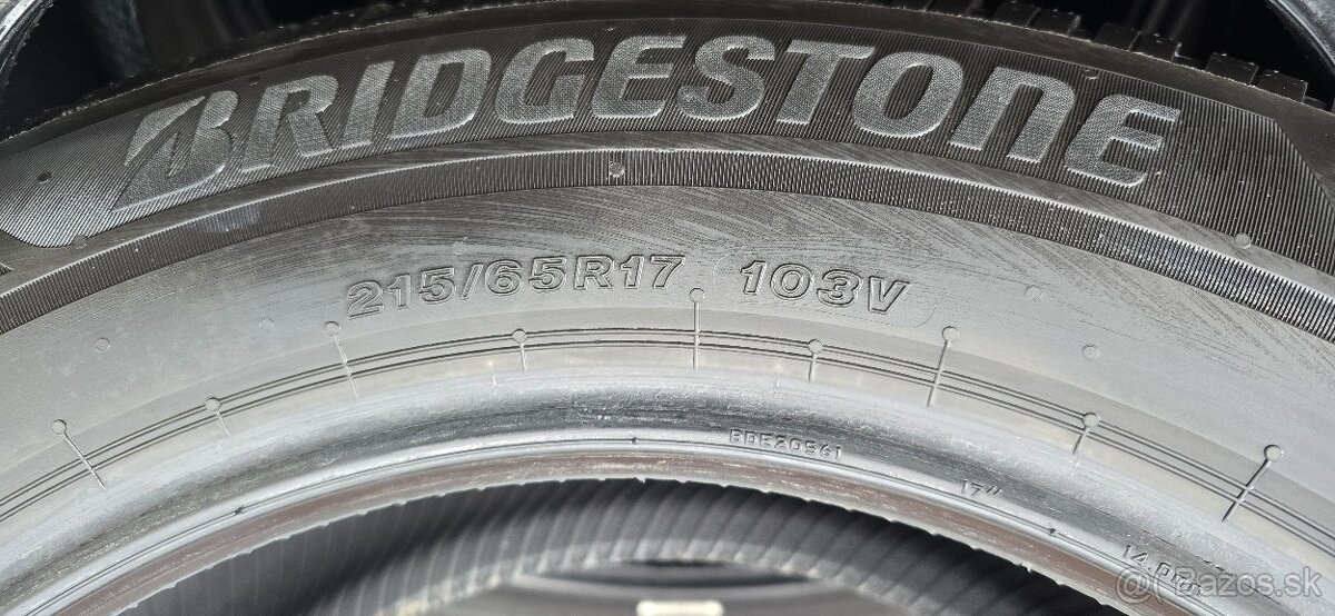 215-65-17-Bridgestone/Continental-4324/2021-5,3mm/7mm - 3