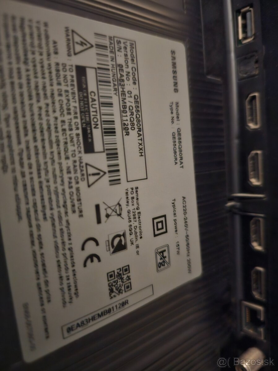 TV Samsung QE55Q80RATXXH - 3