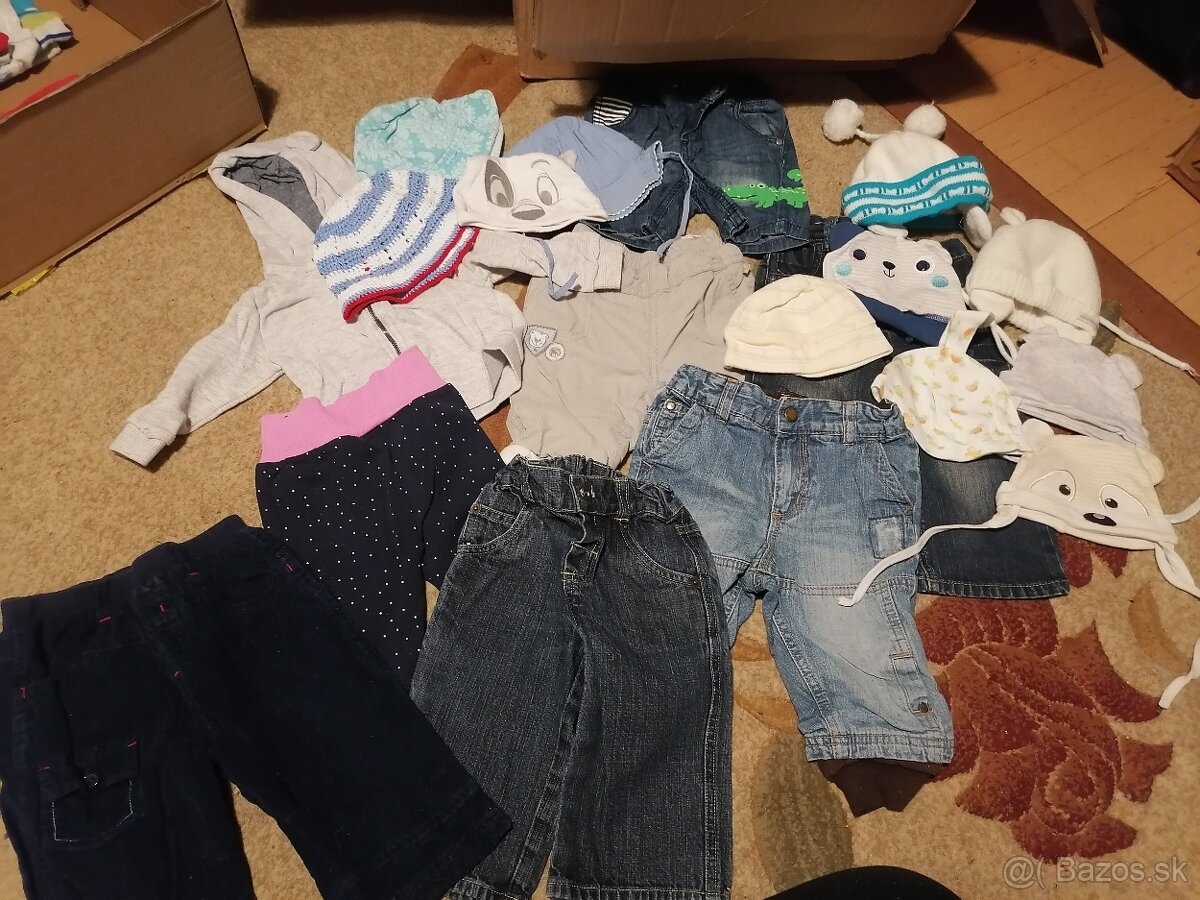 Balíky detského oblečenia do veľkosti 80 - 3