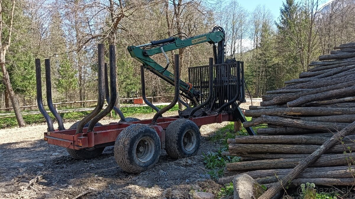 Vyvazacka, vyvozka,príves - 3