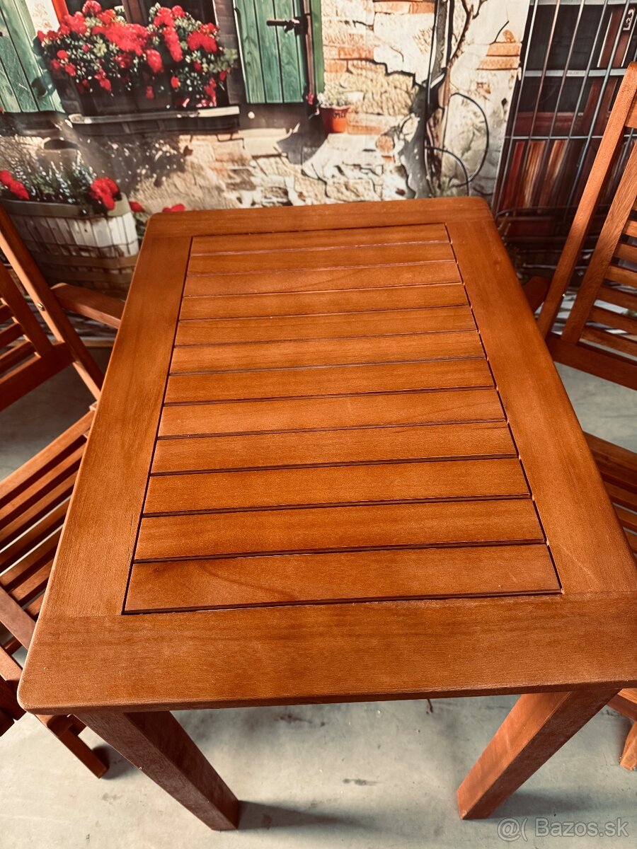 Balkónový drevený set Pitsburg - 3