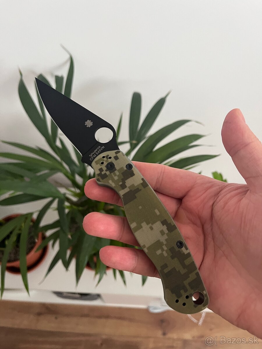 Zatvárací nôž Para Military 2 čierna čepeľ - 3