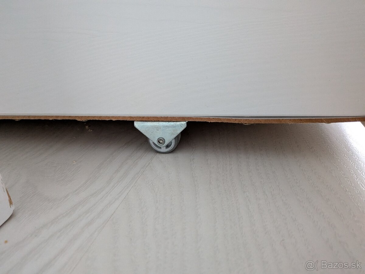 detska biela postel 180x80 cm - 3