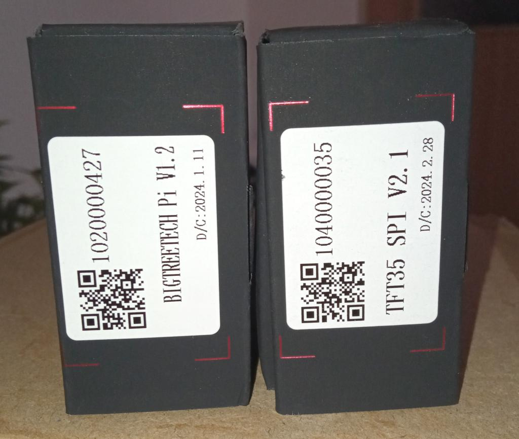 BTT Pi v1.2 + BTT TFT35 SPI v2.1 (OS Klipper - 64bit) - 3