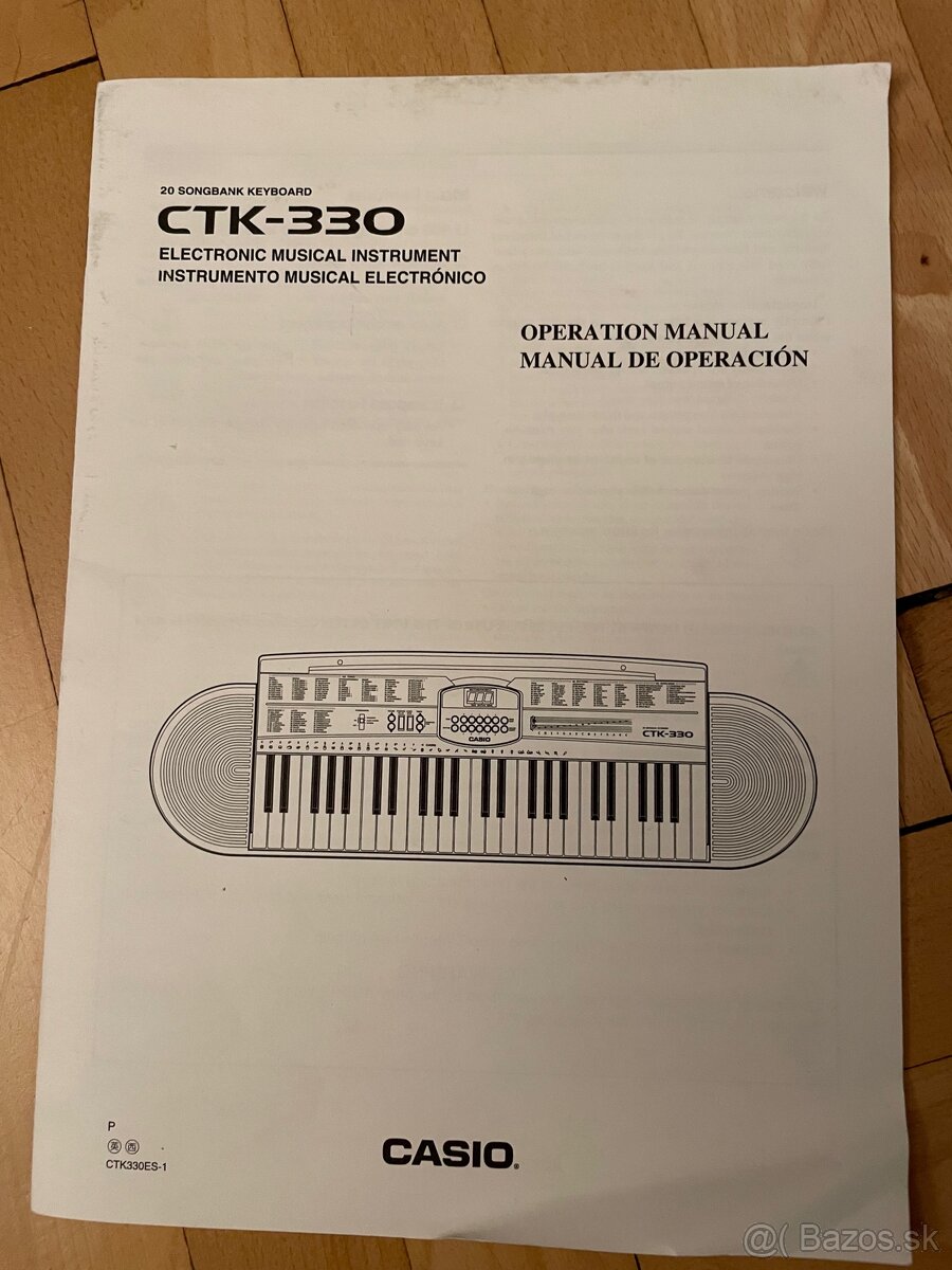 CASIO elektricky klavir - 3