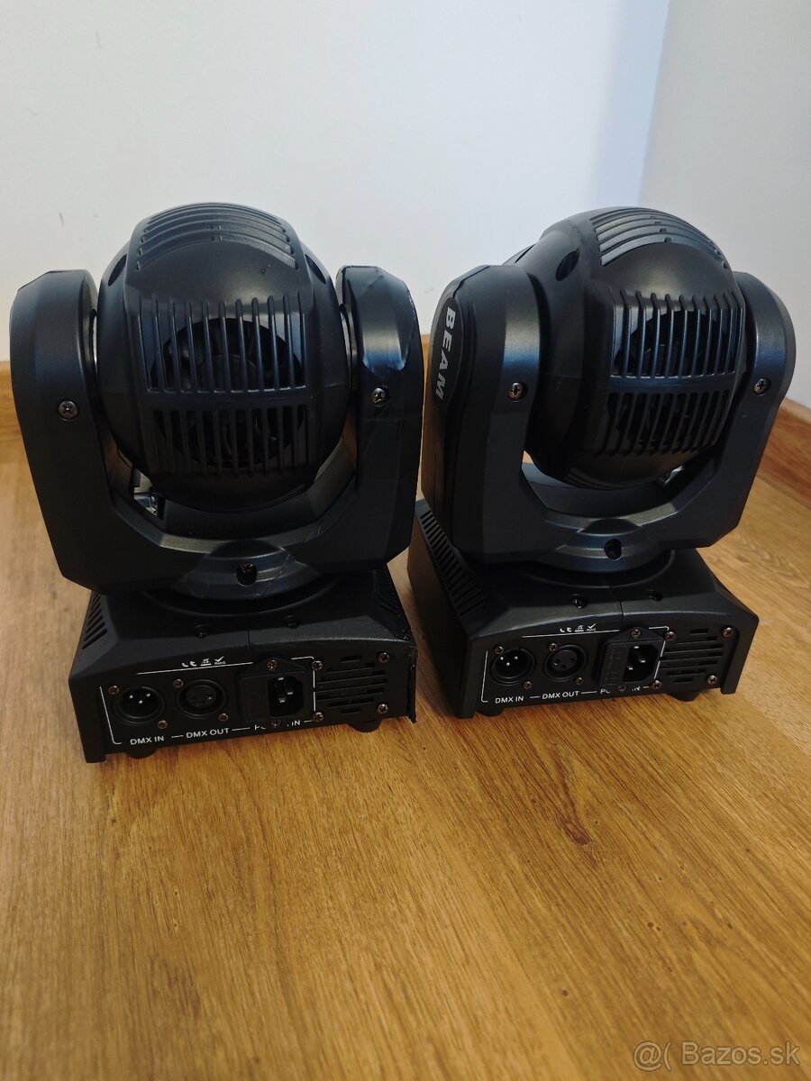 Mini Beam Rotačná Hlava 2ks , led 60w - 3