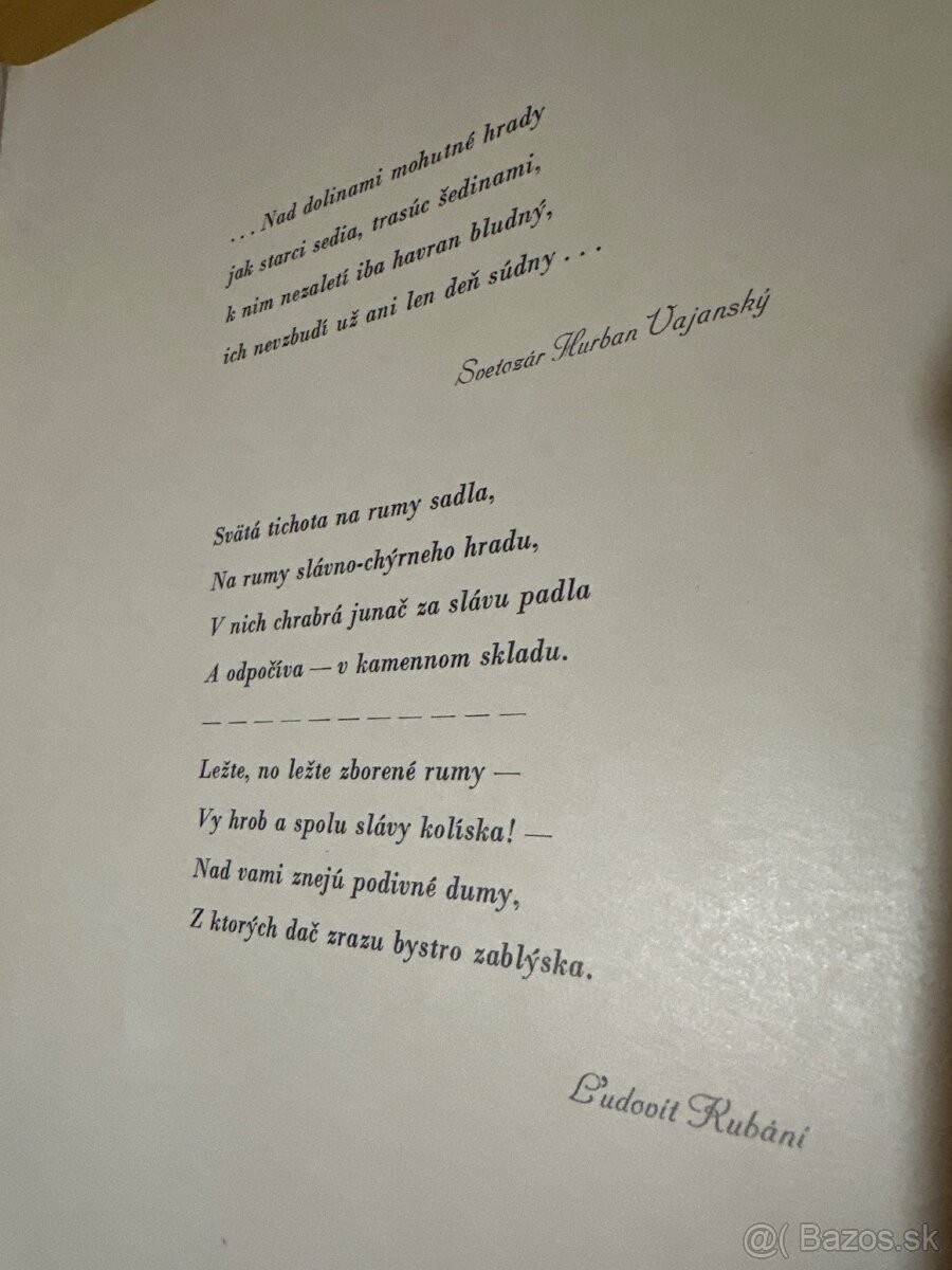 predám sadu kníh SLOVENSKÉ HRADY - 3