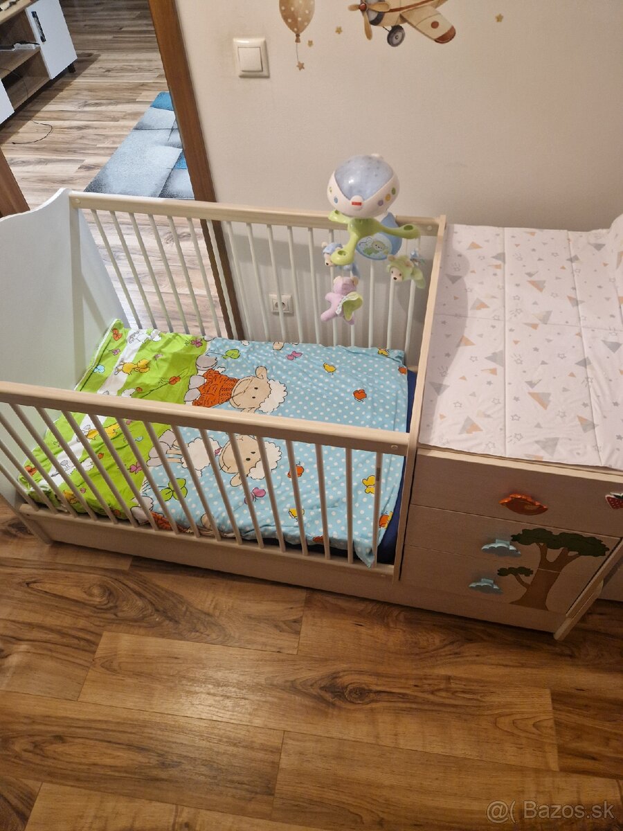 Detska postielka 3v 1 - 3