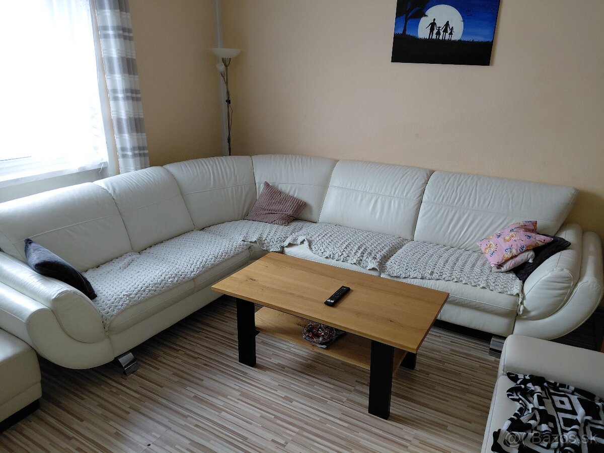 Predám kožený gauc - 3