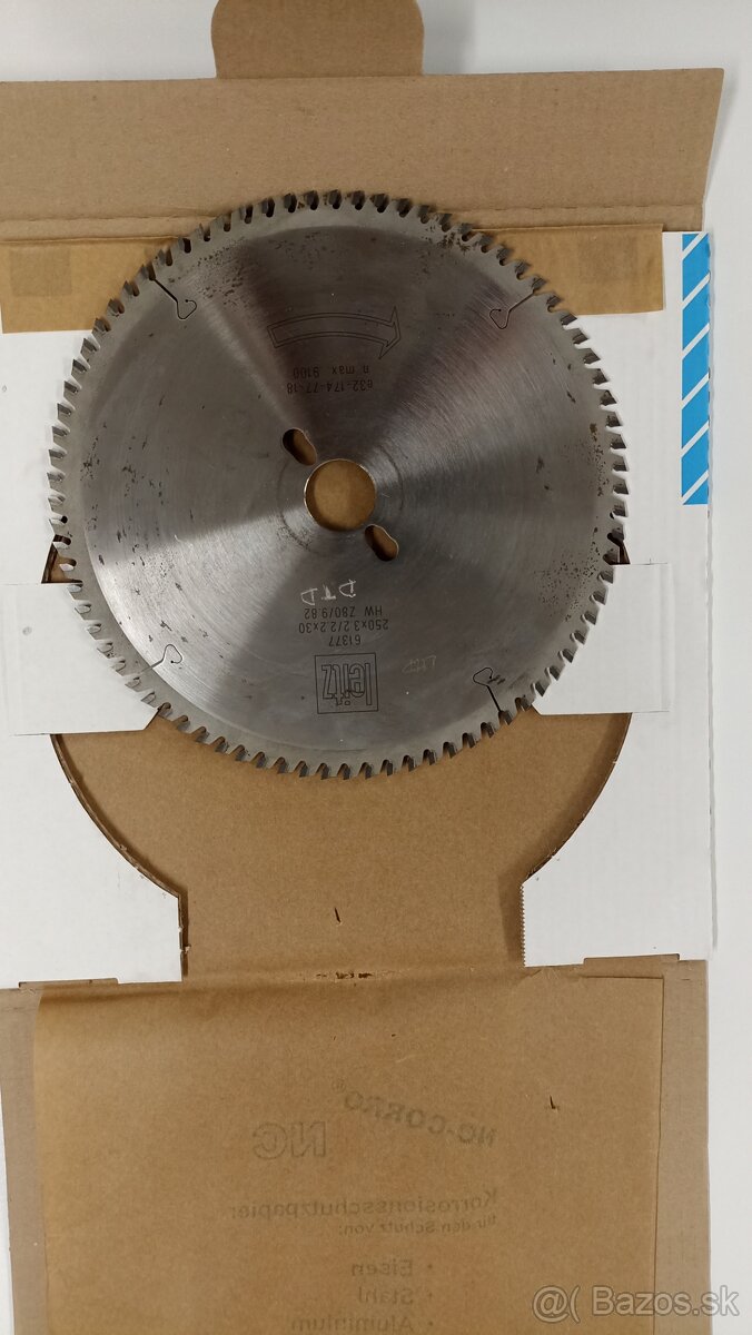 Leitz pílový kotúč 250x3,2/2,2 x 30 Z80 - 3