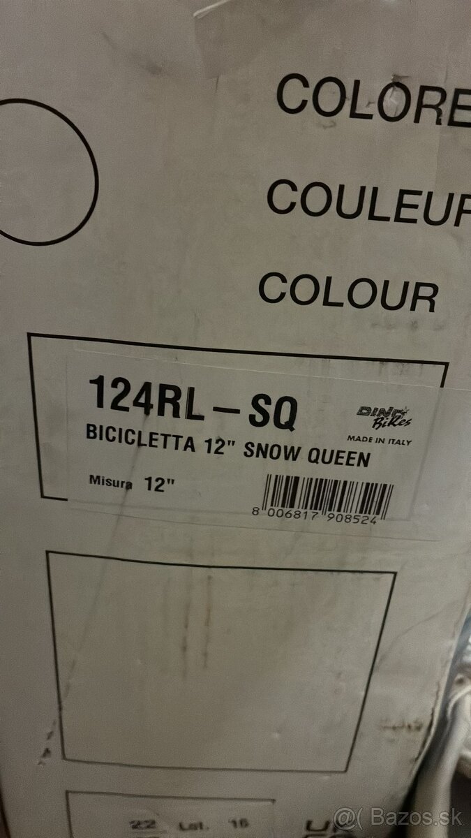 Detsky bicykel Dino bikes velkost 12 - 3