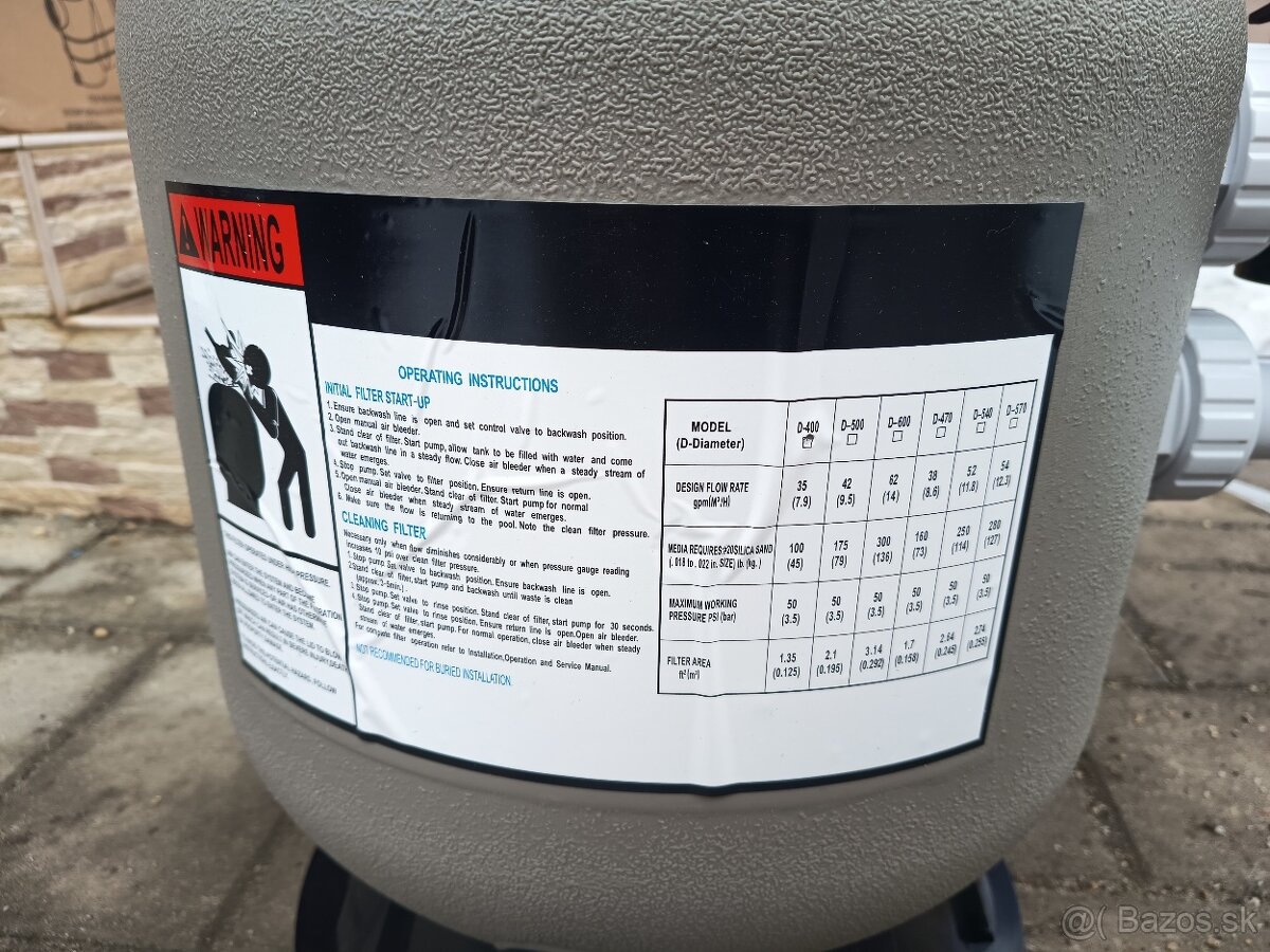 Pieskova filtrácia - 3