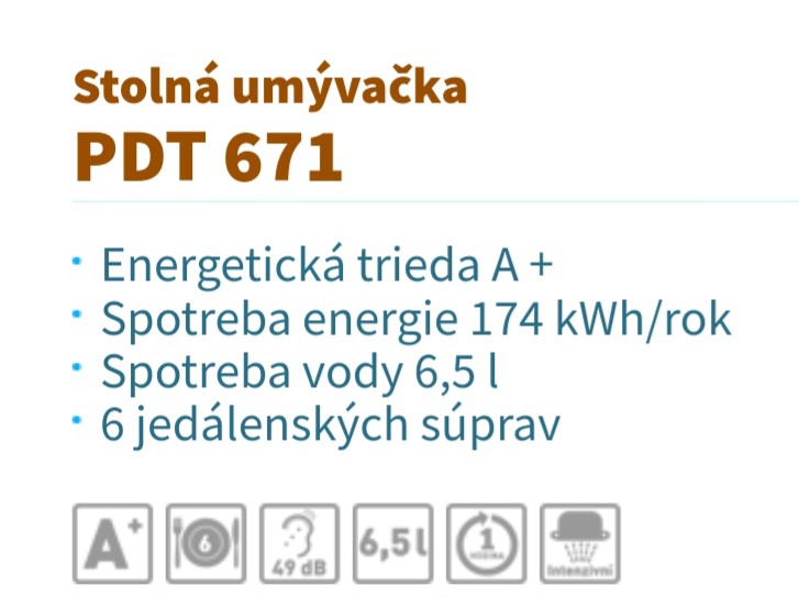 Stolna umyvacka riadu Philco - 3