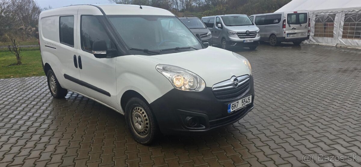 Opel Combo Maxi 1.4i + CNG rok-2014 najeto -180tis/km. DPH - 3