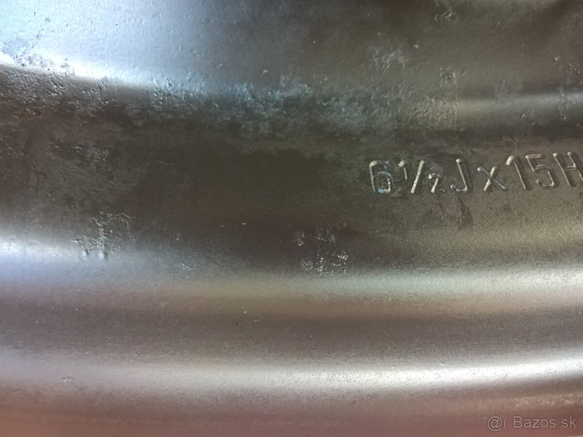 Originál plechové disky 5x114,3 RENAULT FLUENCE 6,5Jx15 ET43 - 3