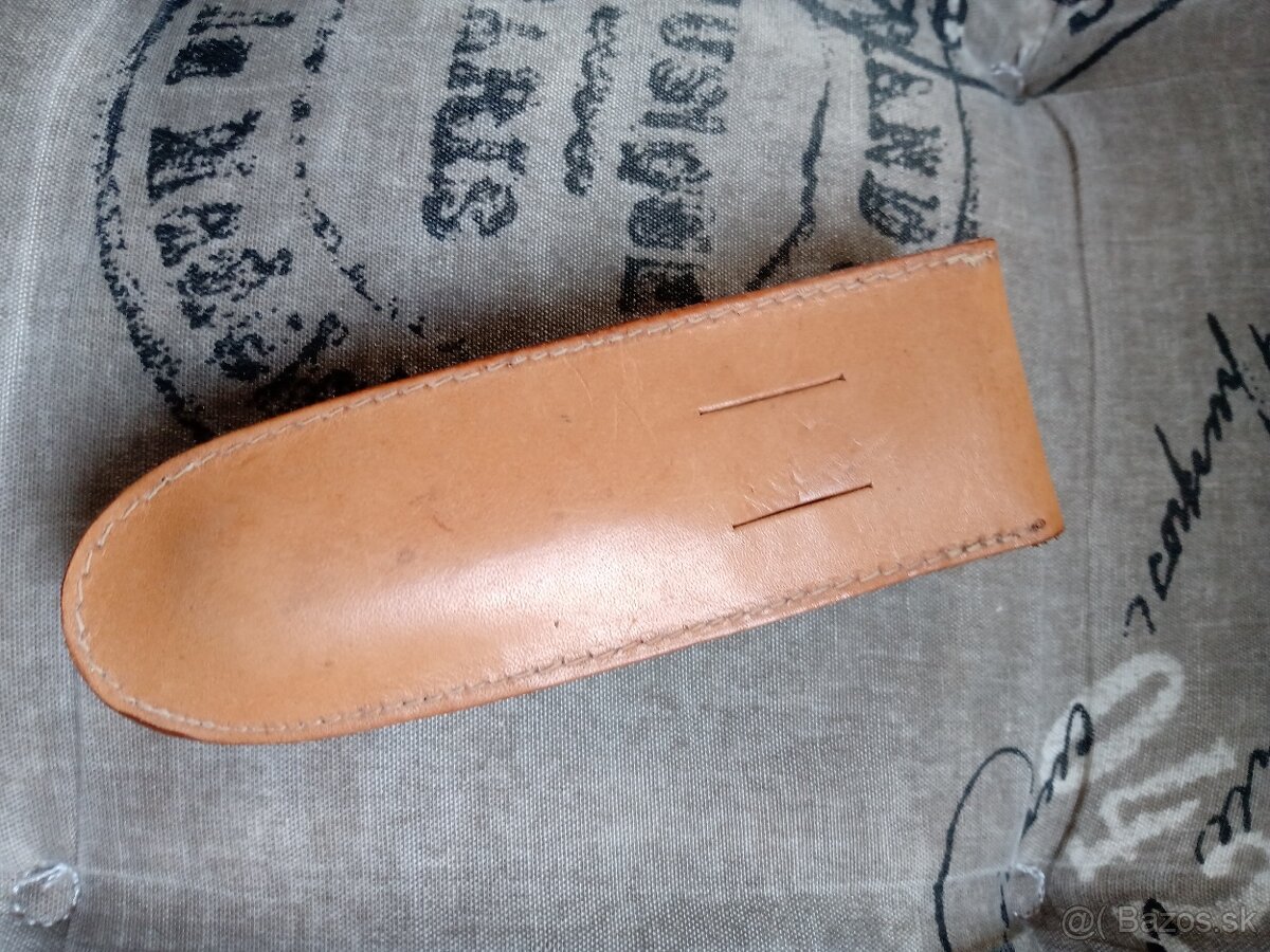 Staré kožené púzdro na nôž - 3