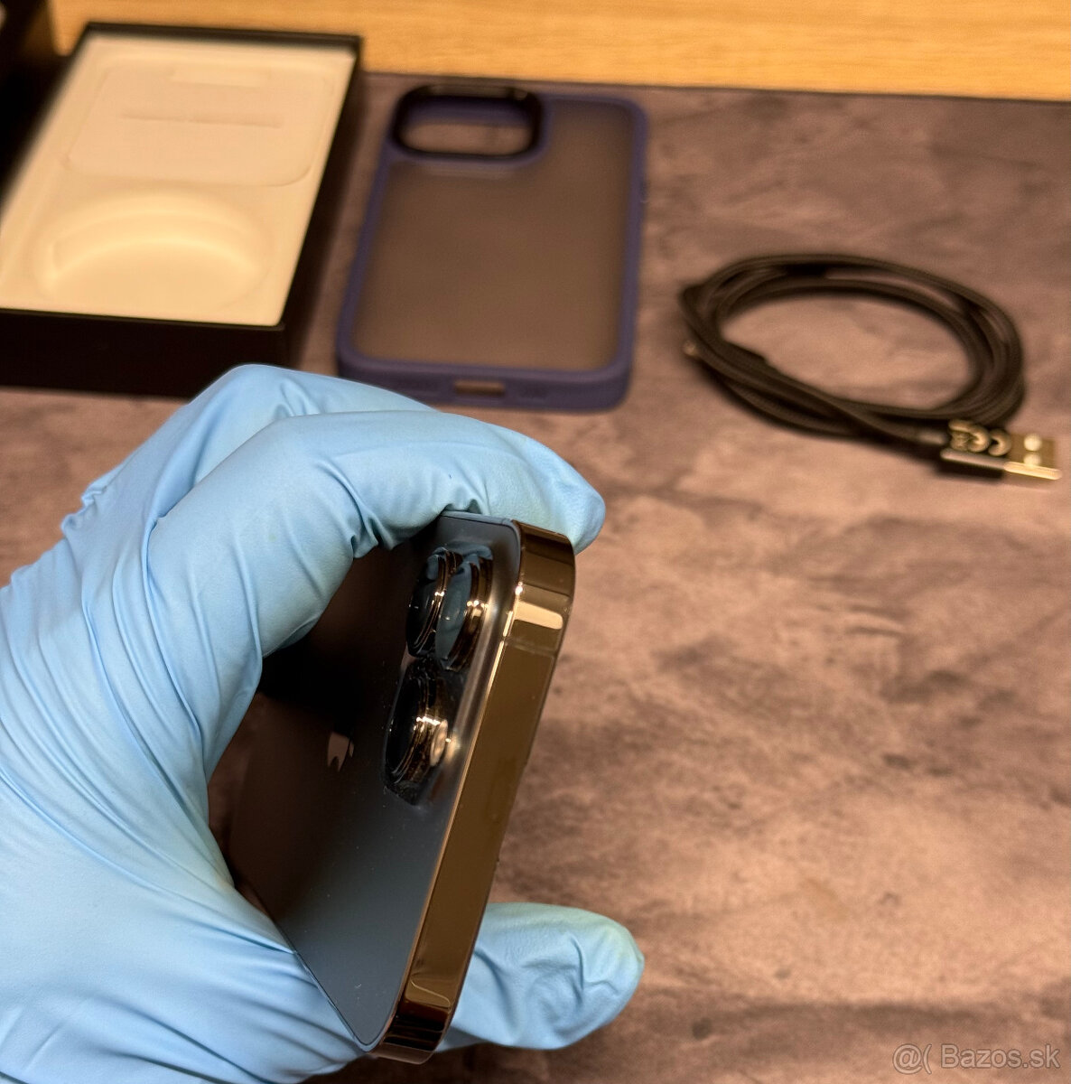 Apple iPhone 13 Pro 128 GB Graphite / nová Apple batéria - 3