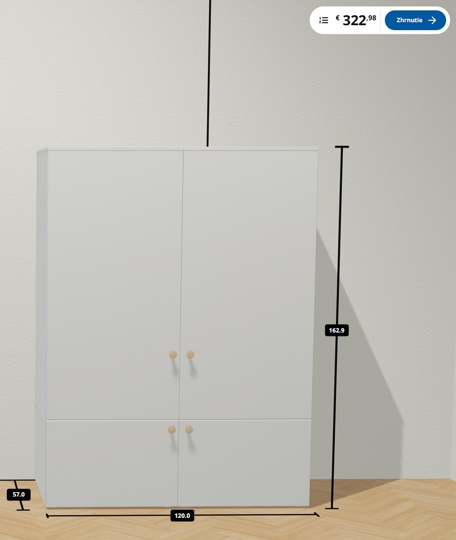 Skriňa Platsa Ikea - 3