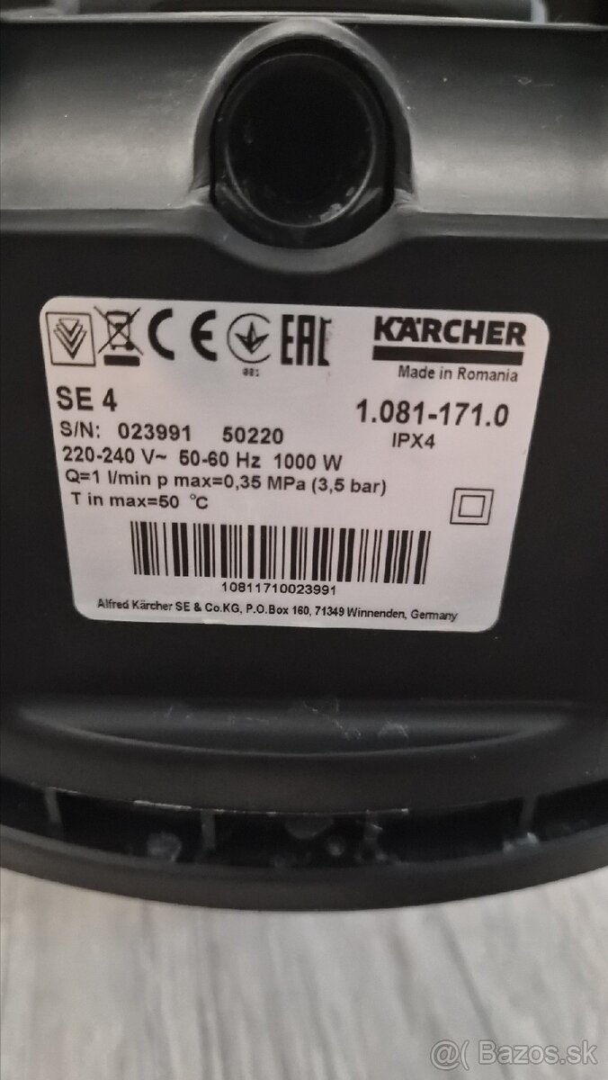 Kärcher tepovač SE 4 - 3