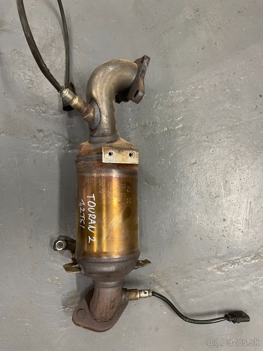 vw touran klimakompresor alternator štarter katalizator - 3