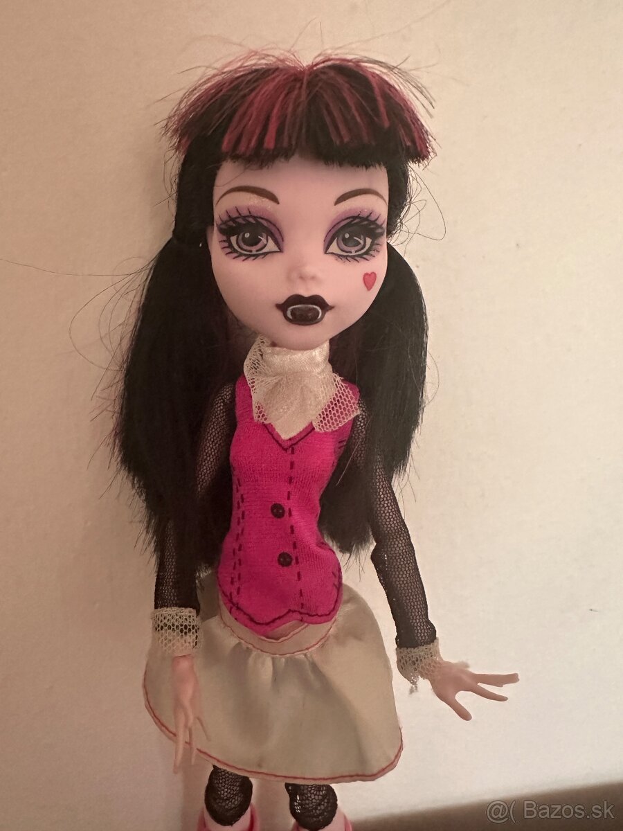 Basic monster high Draculaura babika a doplnky - 3