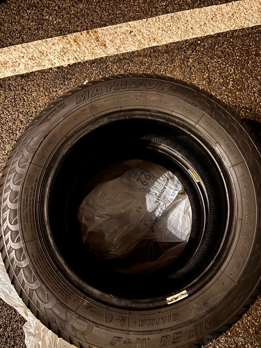 Zimné pneumatiky matador R14 165/70 - 3