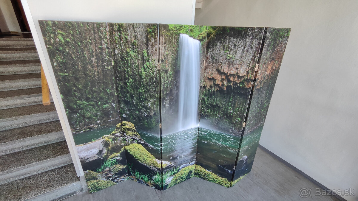 Paraván Vodopád, 5 dielny, 210x170cm - 3