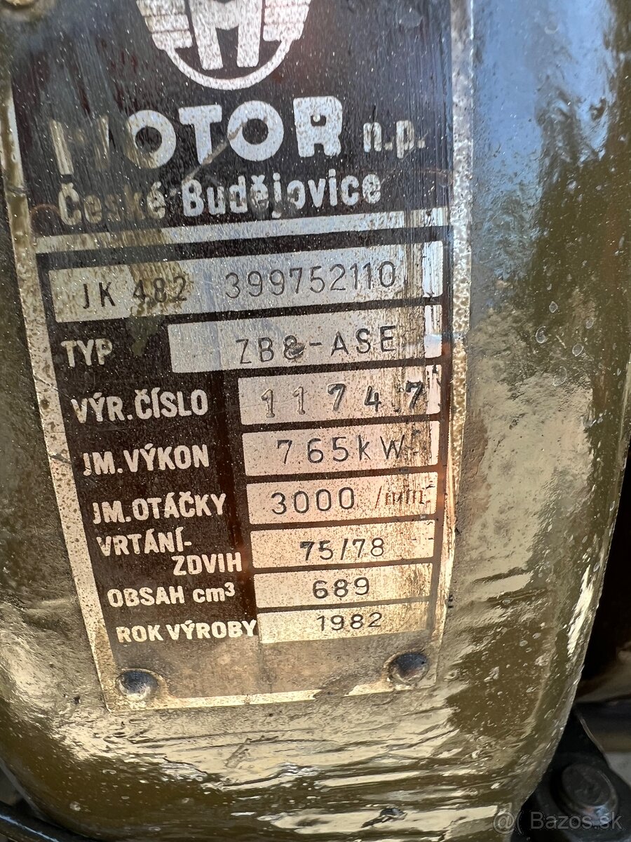Motor z elektro centrálu - 3