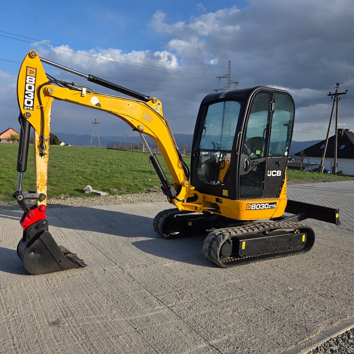 Minirýpadlo JCB 8030 - 3