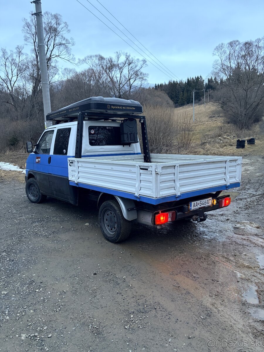 Vw t4 valník Doka syncro 2.4D - 3