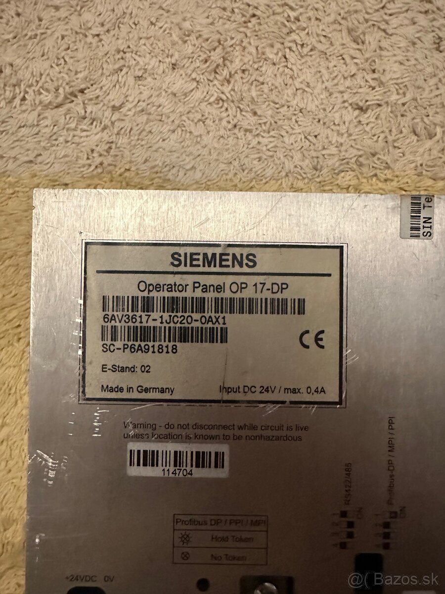 Siemens Simatic op17 - 3