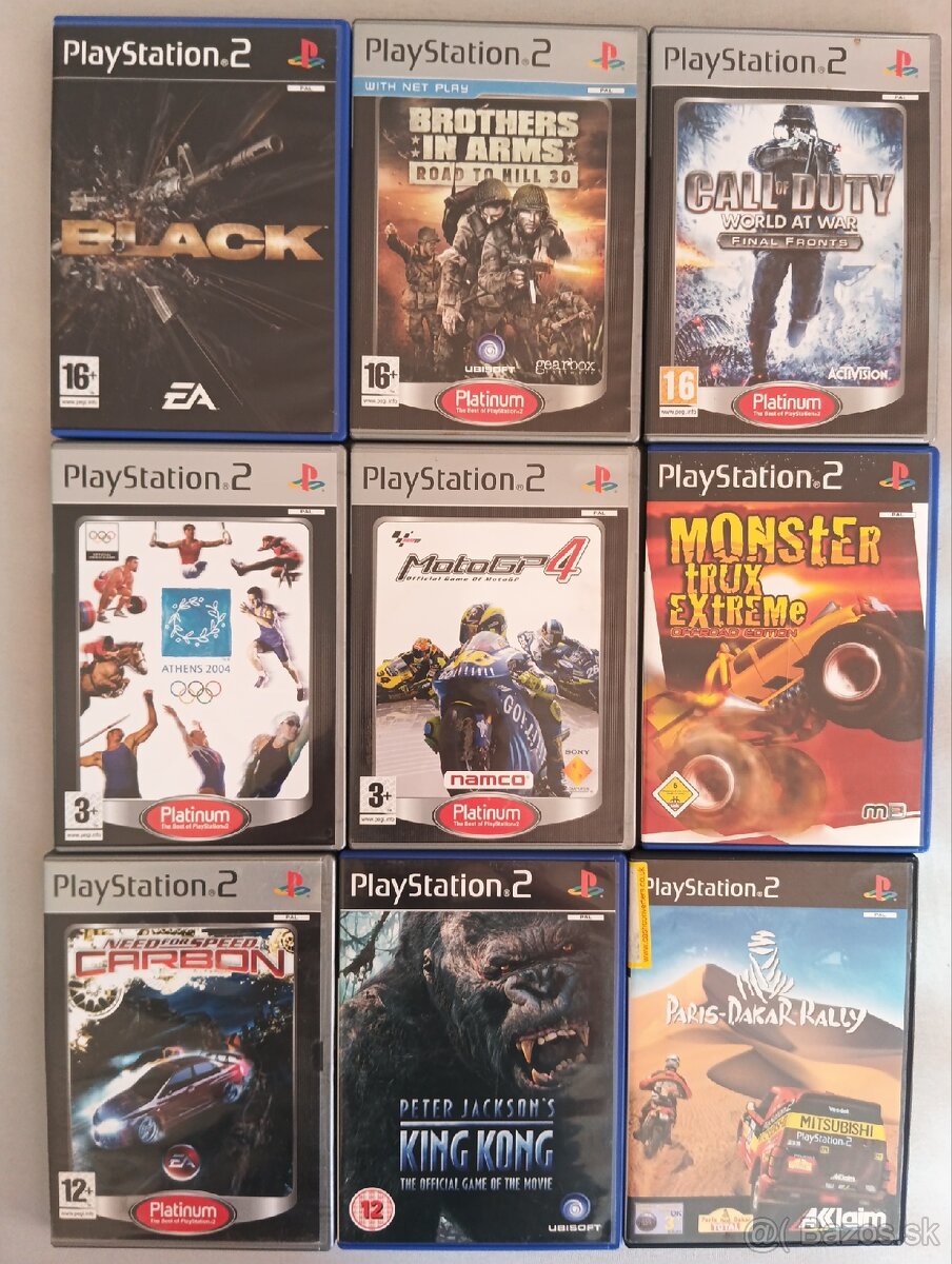 Hry na playstation 2 zo zbierky. - 3