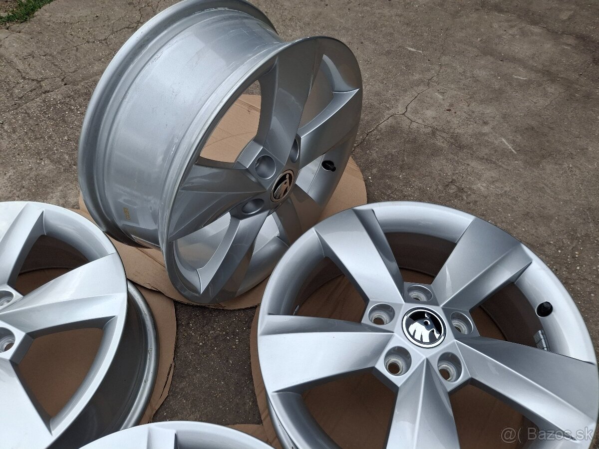 samotné 16" ALU 5x112 Škoda - 3