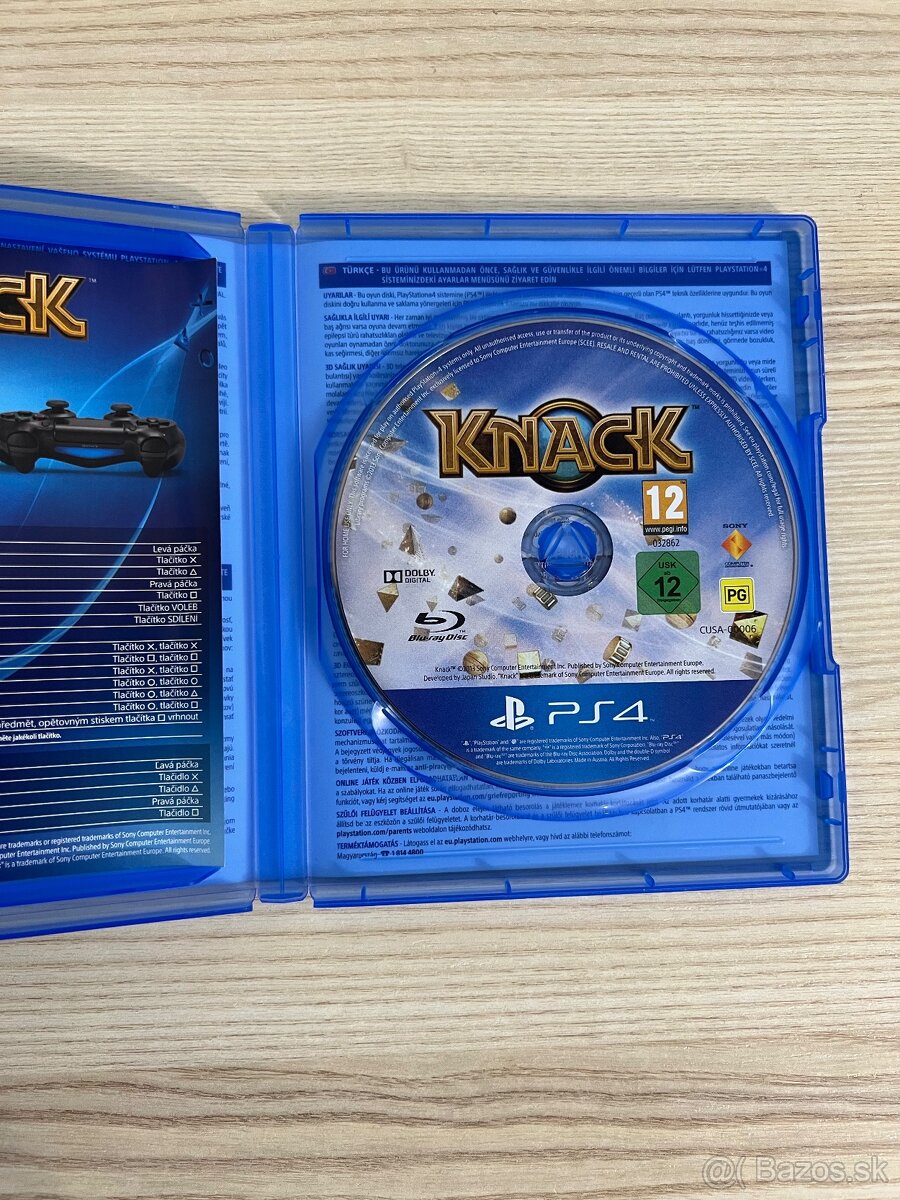 Knack PS4 videohra - 3