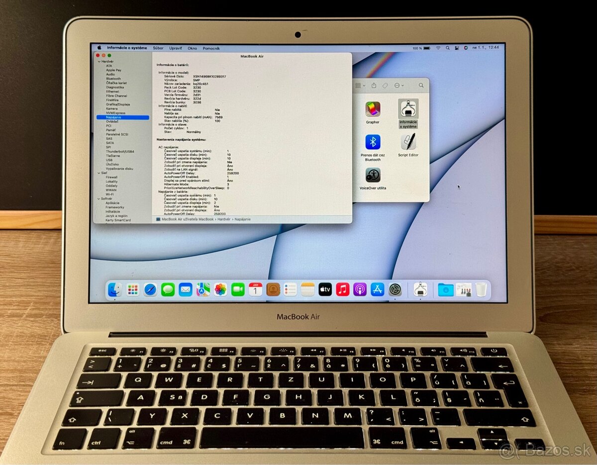 MacBook Air 2017 8/256GB, nová batéria - 3