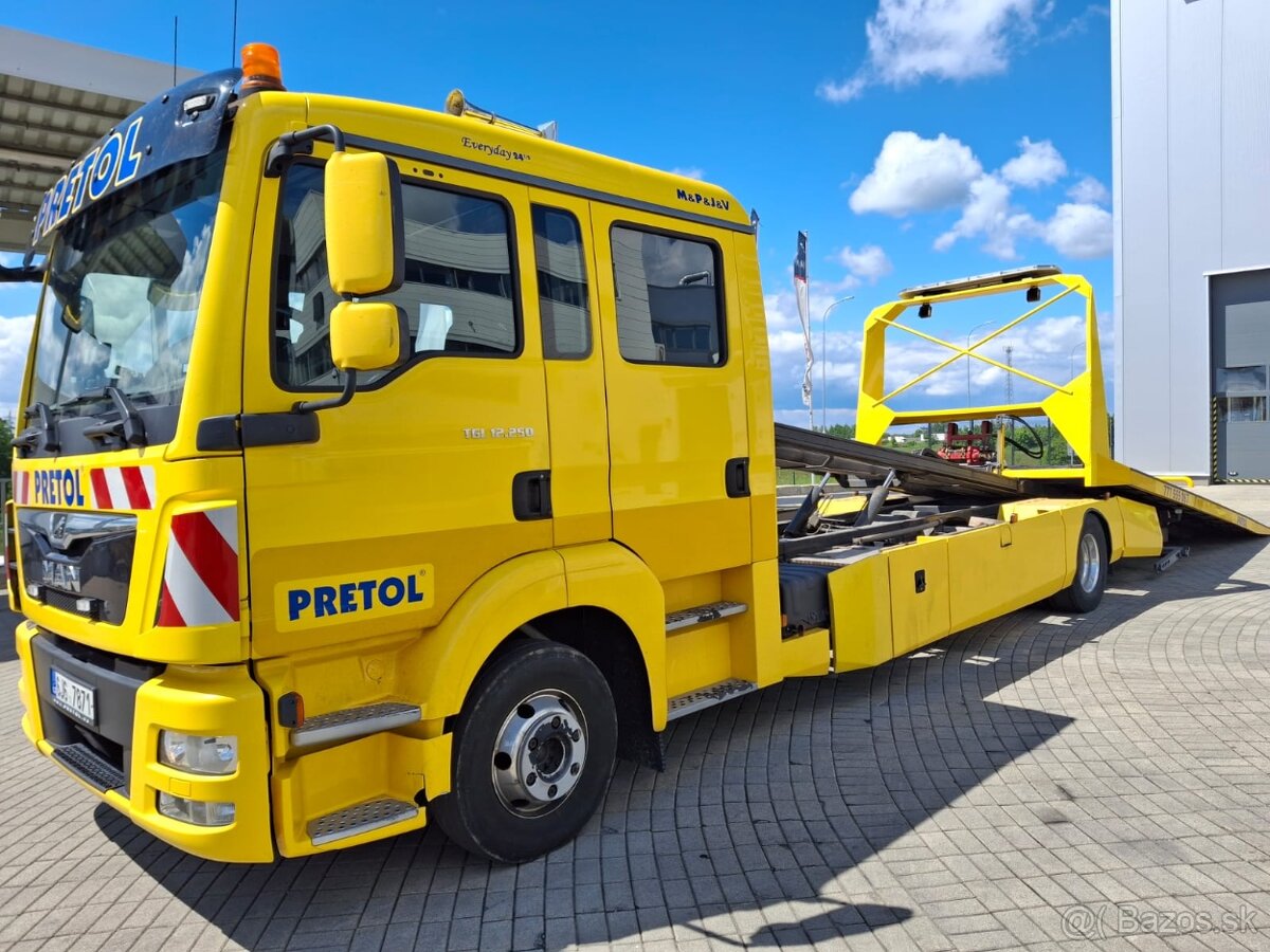 MAN TGL 12.250 odtahovka, doublekabina 2020 diesel