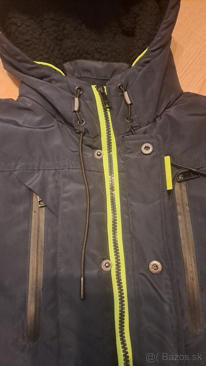 Hruba zimna bunda veľ. 152 - 3