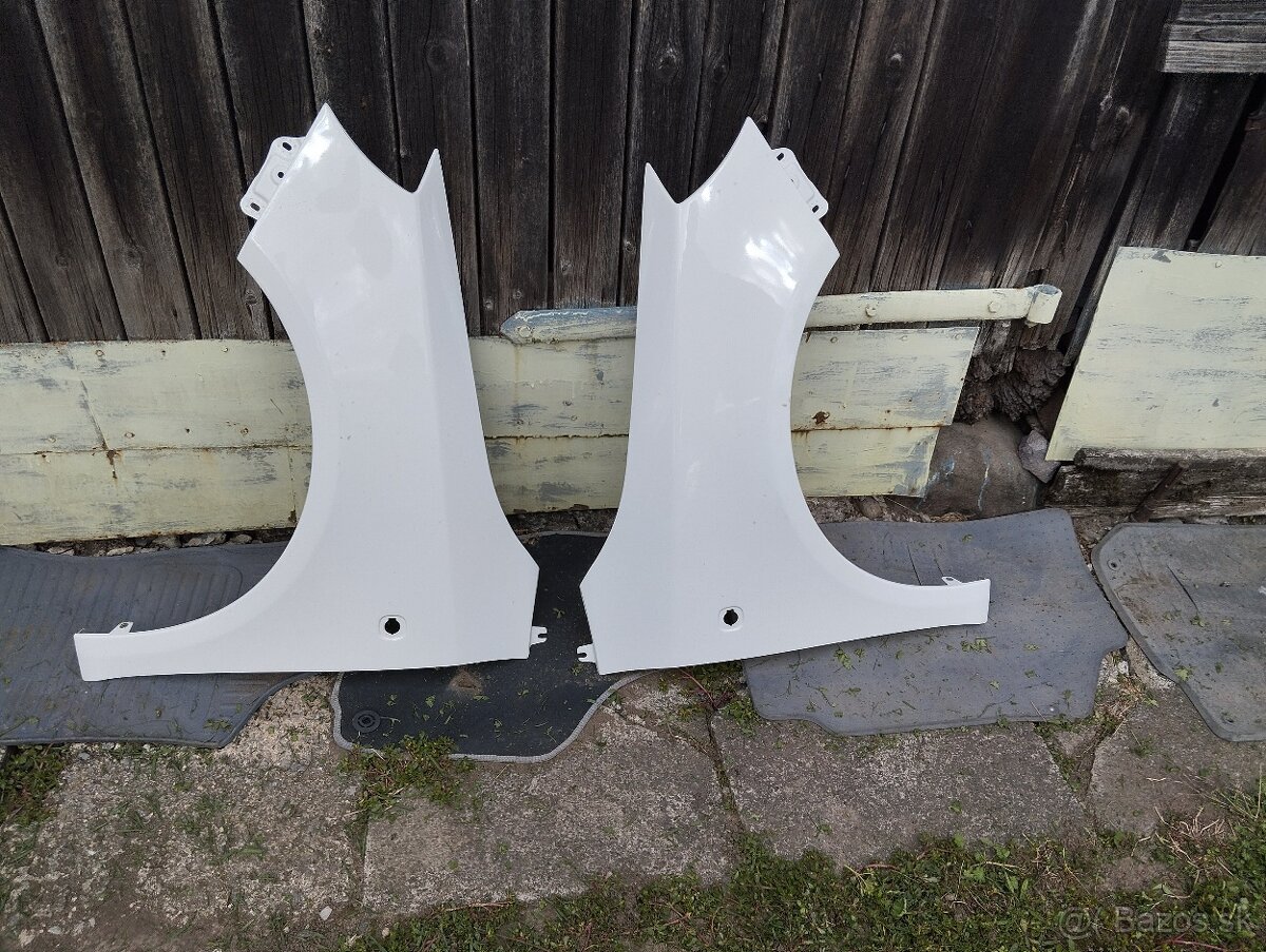 sahara, vystuha, chladiče, svetla, blatnik škoda fabia II - 3