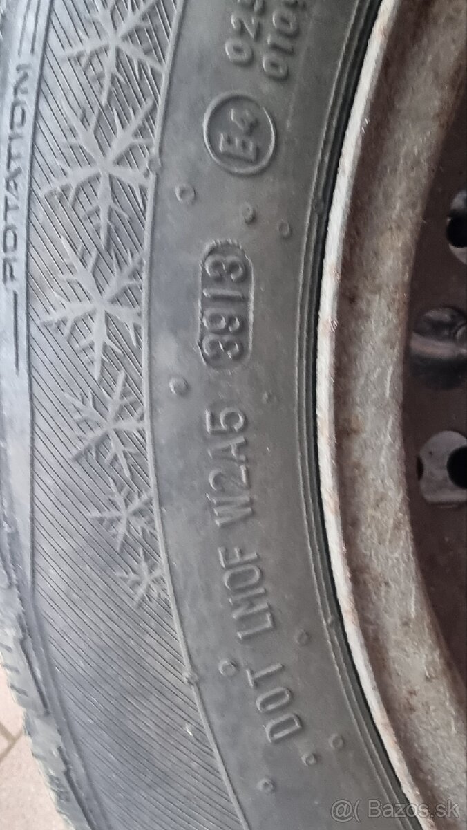 Predam zimne gumy 205/55 R16 barum - 3