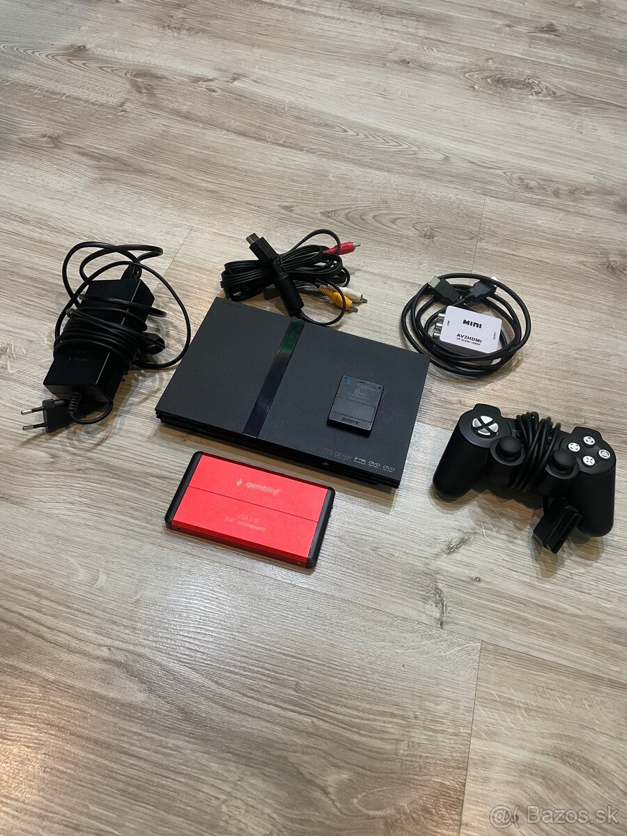 👉 PlayStation 2 Slim SCPH-70004 PAL + FreeMCBoot + SSD 256G - 3
