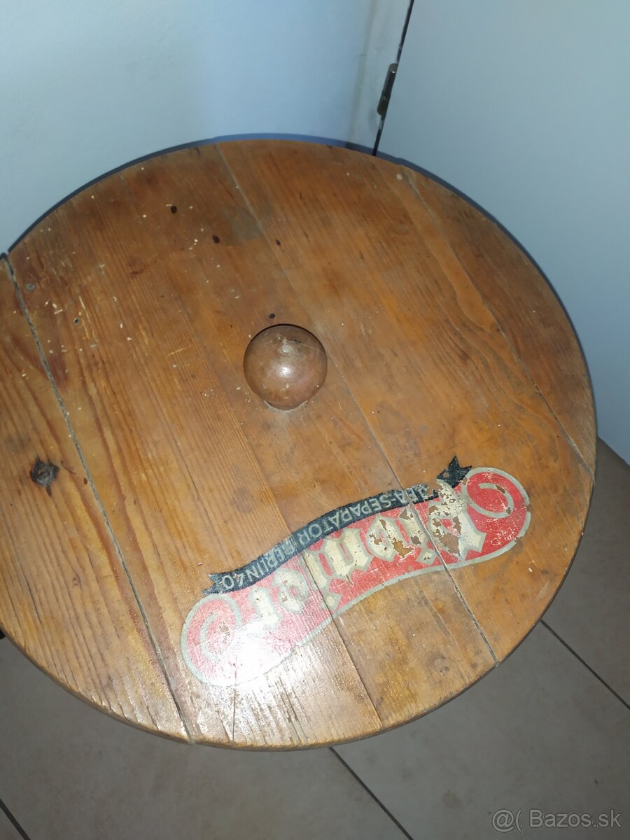 Stará drevená máselnica - 3