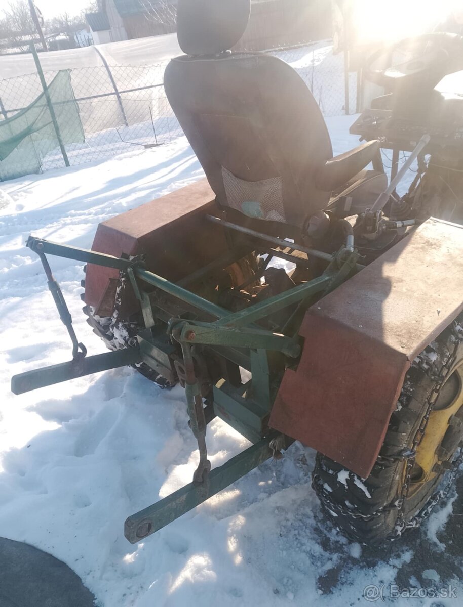 Predám malotraktor domácej výroby - 3