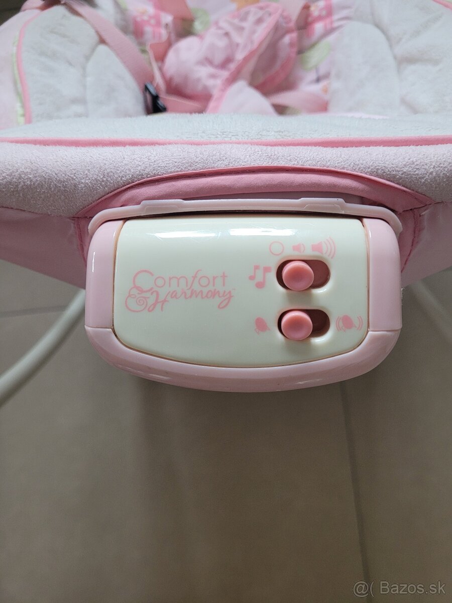 Vibračné a polohovateľné lehátko Comfort Harmony - 3