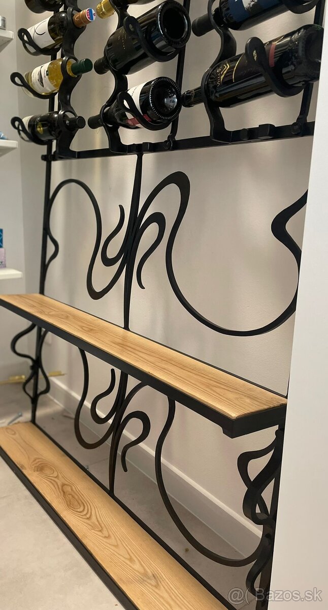 Stylovy regal na vino - 3