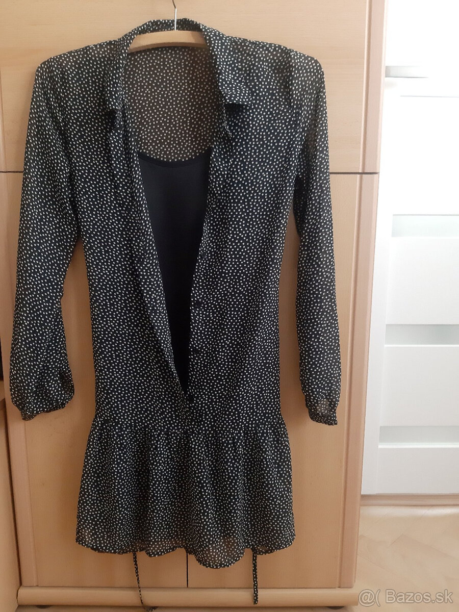 Letné čierne šaty - 3